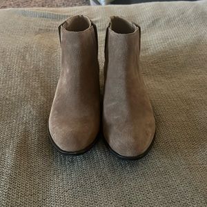 Suede ankle boots